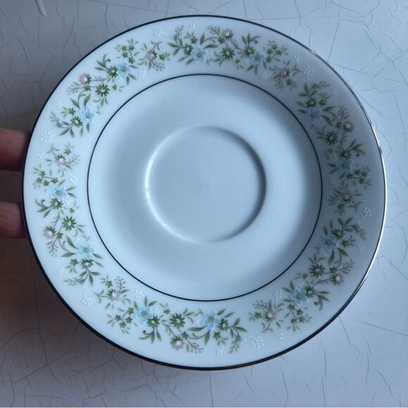 Savannah (Rim, Platinum)
by NORITAKE replacement pieces 2 Salad plates 4 desert - Picture 3 of 5